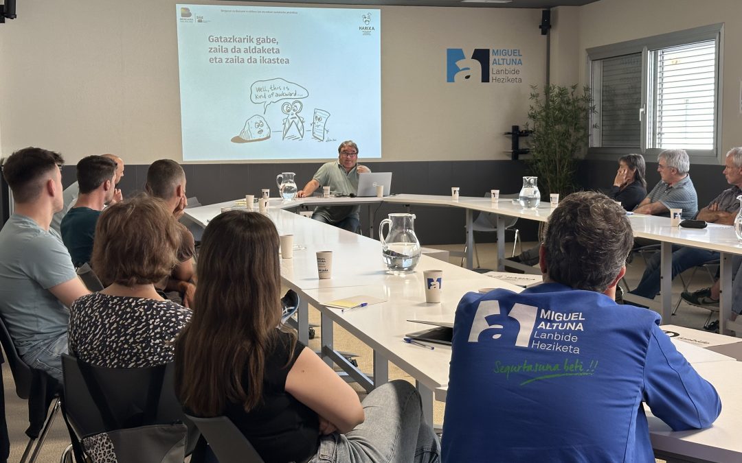 EUSLE metodologia ezagutu dugu, enpresetan ohiturak aldatu eta euskararen ahozko erabilera sustatzeko asmoz